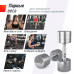 Ряд гантелей круглых UNIX Fit хромированных от 1 до 10 кг