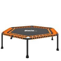 Батут спортивный UNIX Line FITNESS Lite Orange (130 cm) Батут спортивный UNIX Line FITNESS Lite Orange (130 cm)