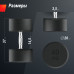 Гантель UNIX Fit PRO круглая обрезиненная 40 кг, 2 шт.