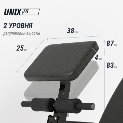 Скамья силовая универсальная UNIX Fit Bench 150 Скамья силовая универсальная UNIX Fit Bench 150