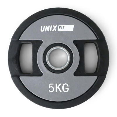 Набор дисков уретановых с хватом UNIX Fit PRO от 2,5 до 25 кг, 6 шт.