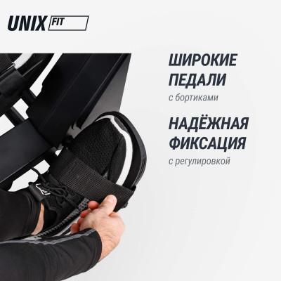 Гребной тренажер UNIX Fit электронная нагрузка / Techno Rower 410E
