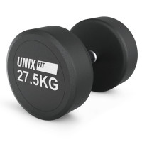 Гантель UNIX Fit PRO круглая обрезиненная 27,5 кг / шт. Гантель UNIX Fit PRO круглая обрезиненная 27,5 кг / шт.