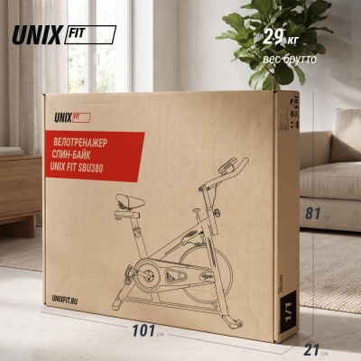 Велотренажер Спин-байк UNIX Fit SB-380 Велотренажер Спин-байк UNIX Fit SB-380