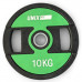 Диск обрезиненный c хватом UNIX Fit PRO 10 кг, 51 мм, 1 шт.