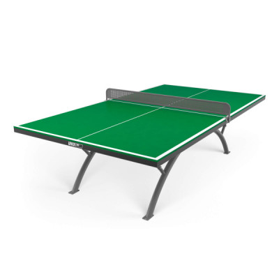 Антивандальный теннисный стол UNIX Line 14 mm SMC зеленый, серый