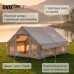 Надувная палатка UNIX Camp Sirius 4х3 бежевый (+ навес) Надувная палатка UNIX Camp Sirius 4х3 бежевый (+ навес)