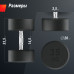 Гантель UNIX Fit PRO круглая обрезиненная 35 кг, 2 шт.
