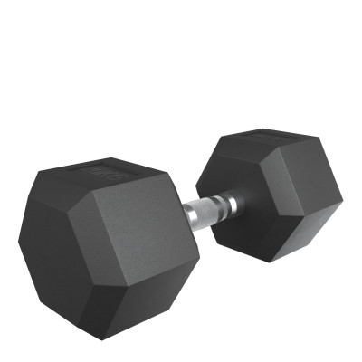 Гантель гексагональная UNIX Fit обрезиненная 20 кг / шт. Гантель гексагональная UNIX Fit обрезиненная 20 кг / шт.