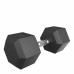 Гантель гексагональная UNIX Fit обрезиненная 20 кг / шт. Гантель гексагональная UNIX Fit обрезиненная 20 кг / шт.