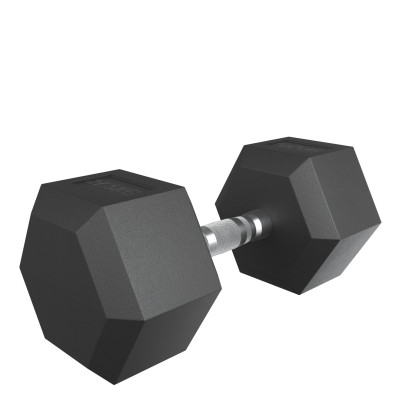 Гантель гексагональная UNIX Fit обрезиненная 27,5 кг, 2 шт.