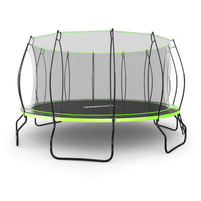Батут UNIX Line НЛО / UFO 16 ft (488 см) зеленый