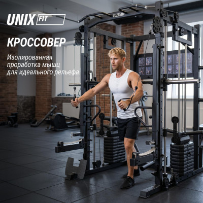 Силовой комплекс - мультистанция UNIX Fit (50 в 1) Силовой комплекс - мультистанция UNIX Fit (50 в 1)