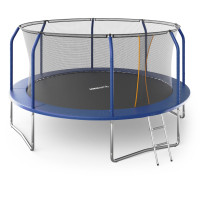 Батут UNIX Line Премиальный / Supreme Basic 14 ft (427 см) синий