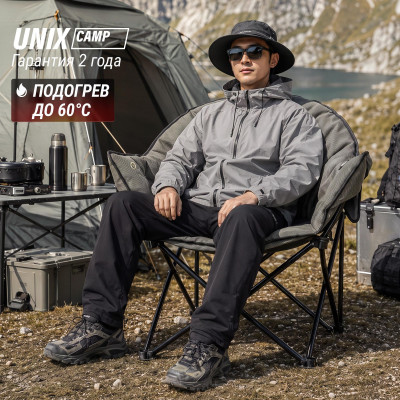 Кресло складное UNIX Camp Nexus серый Кресло складное UNIX Camp Nexus серый