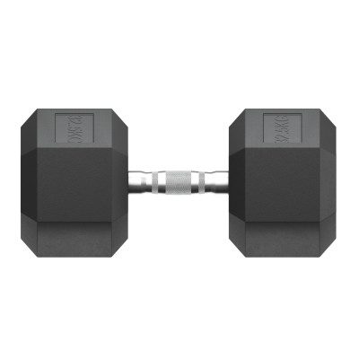 Гантель гексагональная UNIX Fit обрезиненная 32,5 кг, 2 шт.