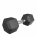 Гантель гексагональная UNIX Fit обрезиненная 10 кг, 2 шт. Гантель гексагональная UNIX Fit обрезиненная 10 кг, 2 шт.