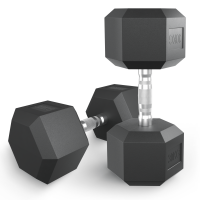 Гантель гексагональная UNIX Fit обрезиненная 30 кг / шт. Гантель гексагональная UNIX Fit обрезиненная 30 кг / шт.