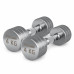 Гантель UNIX Fit PRO круглая хромированная 4 кг, 2 шт. Гантель UNIX Fit PRO круглая хромированная 4 кг, 2 шт.