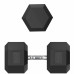 Гантель гексагональная UNIX Fit обрезиненная 47,5 кг, 2 шт.