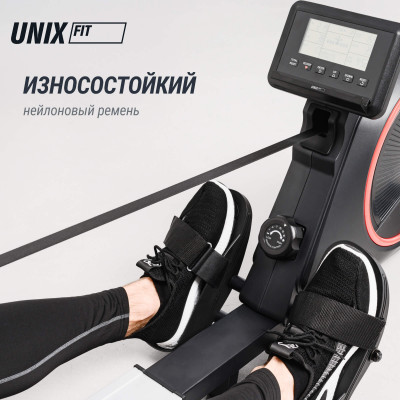 Гребной тренажер UNIX Fit механическая нагрузка / Techno Rower 410