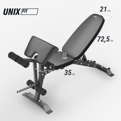 Скамья силовая универсальная UNIX Fit Bench 160 Скамья силовая универсальная UNIX Fit Bench 160