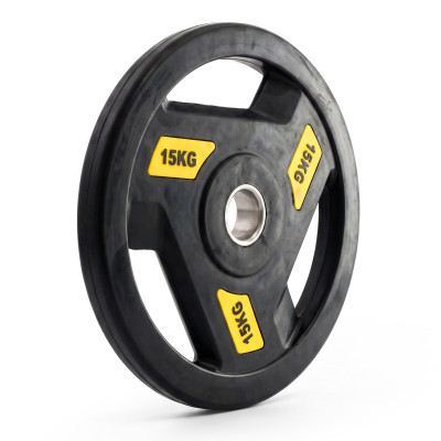 Диск обрезиненный c хватом UNIX Fit PRO 15 кг, 51 мм, 1 шт. Диск обрезиненный c хватом UNIX Fit PRO 15 кг, 51 мм, 1 шт.