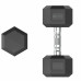 Гантель гексагональная UNIX Fit обрезиненная 12,5 кг, 2 шт. Гантель гексагональная UNIX Fit обрезиненная 12,5 кг, 2 шт.
