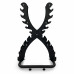 Стойка для хромированных гантелей UNIX Fit DumRack 10 PRO черный