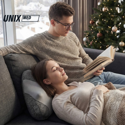 Массажная подушка UNIX Дзен / Zen Grey