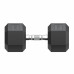 Гантель гексагональная UNIX Fit обрезиненная 22,5 кг, 2 шт.
