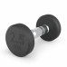 Гантель UNIX Fit PRO круглая обрезиненная 2,5 кг, 2 шт.
