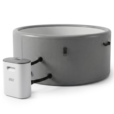 Надувной SPA-бассейн UNIX Line Thermal 180 см серый Надувной SPA-бассейн UNIX Line Thermal 180 см серый