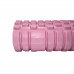 Ролик массажный для йоги и фитнеса UNIX Fit 45 см, розовый