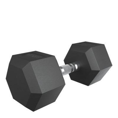 Гантель гексагональная UNIX Fit обрезиненная 17,5 кг, 2 шт.