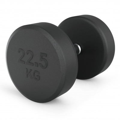 Гантель UNIX Fit PRO круглая обрезиненная 22,5 кг, 2 шт.