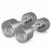 Гантель UNIX Fit PRO круглая хромированная 6 кг, 2 шт. Гантель UNIX Fit PRO круглая хромированная 6 кг, 2 шт.