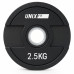 Набор дисков уретановых с хватом UNIX Fit PRO от 2,5 до 25 кг, 6 шт.