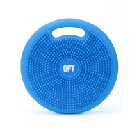 Массажно-балансировочная подушка с ручкой синяя