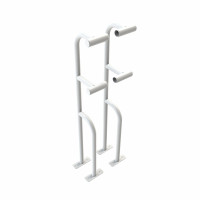 Опора для станка хореографического двухрядного напольного (крайние, пара)