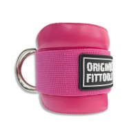 Ремень регулируемый для тренировки мышц бедра и ягодиц розовый