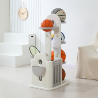 Подставка для мячей UNIX Kids Classic (4 levels) Grey Подставка для мячей UNIX Kids Classic (4 levels) Grey