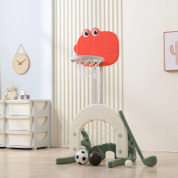 Баскетбольная стойка и хоккейные/футбольные ворота UNIX Kids Dino (3в1) Баскетбольная стойка и хоккейные/футбольные ворота UNIX Kids Dino (3в1)