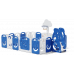 Манеж UNIX Kids SUPREME Space 160x160 Blue с качелями