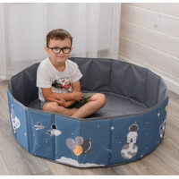 Сухой бассейн для шариков UNIX Kids Space 100 Blue (без шариков) Сухой бассейн для шариков UNIX Kids Space 100 Blue (без шариков)
