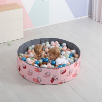 Сухой бассейн для шариков UNIX Kids Dino 100 Pink (без шариков) Сухой бассейн для шариков UNIX Kids Dino 100 Pink (без шариков)