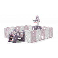 Манеж UNIX Kids SUPREME Space 200x200 Rose Манеж UNIX Kids SUPREME Space 200x200 Rose